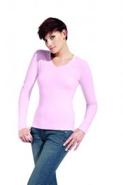Klicken um zu vergrößern Langarm T-Shirt "Womens Wellnes V-Neck Longsleeve"