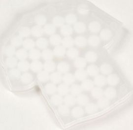 Pfefferminzspender "MintShirt" transparent